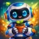 A vibrant cartoon animal avatar with large playful eyes, multicolored fur, and a friendly smile.